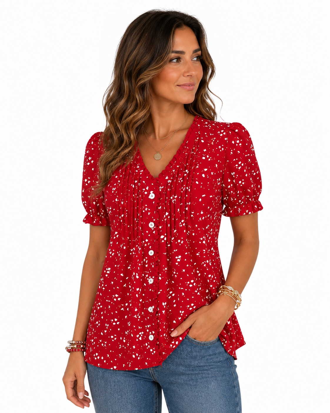 Blusa Casual Vintage