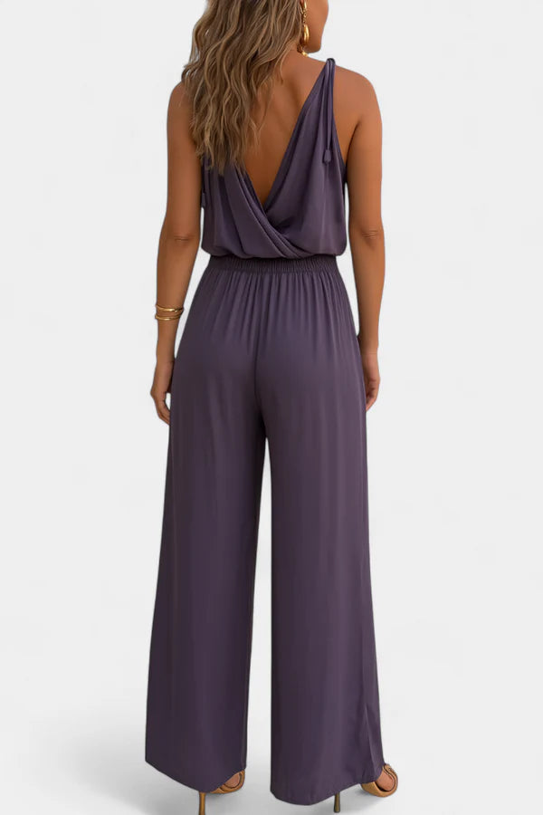 Claudia™ Mono Elegante con Detalles Dorados