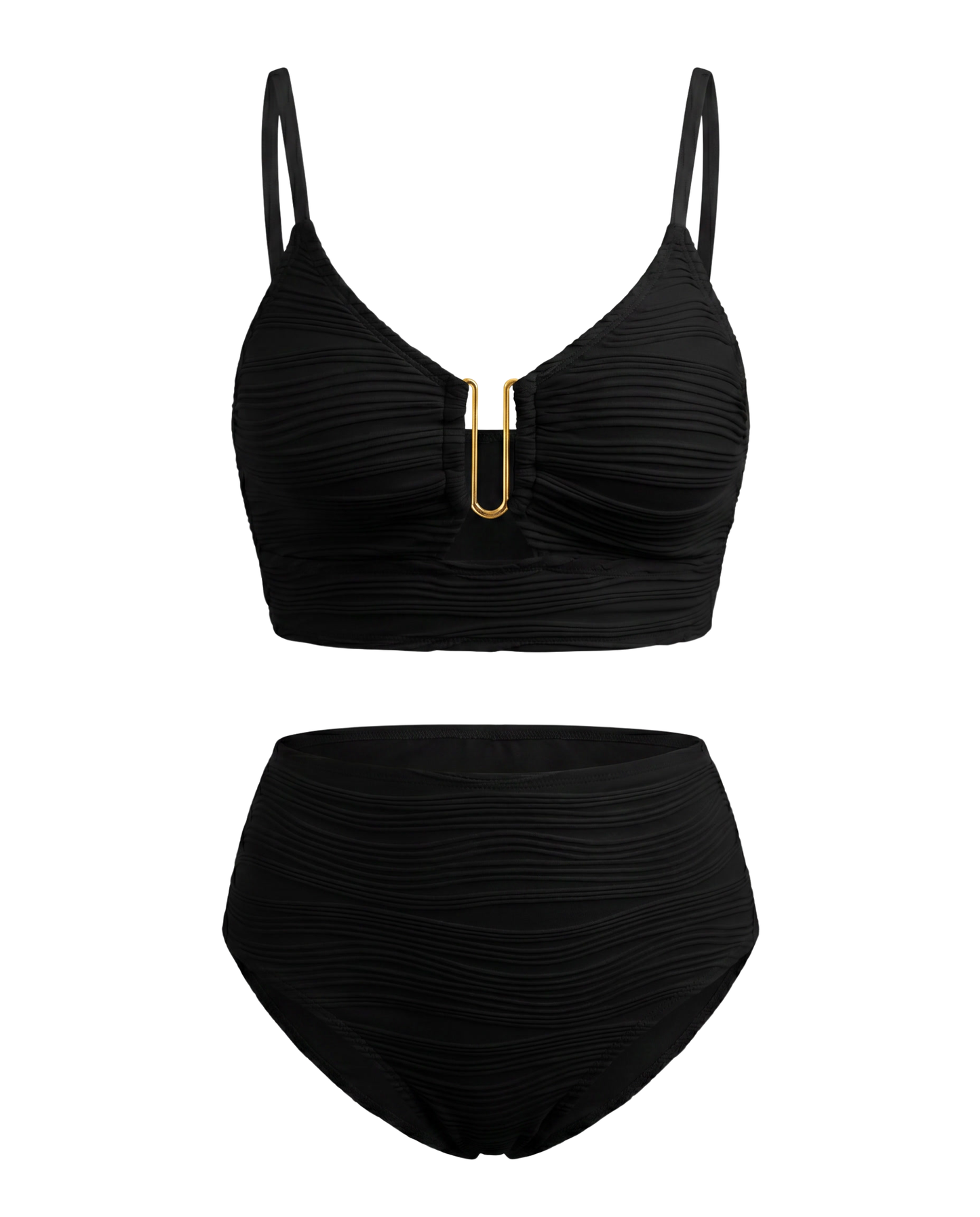 Bikini de encaje con aberturas