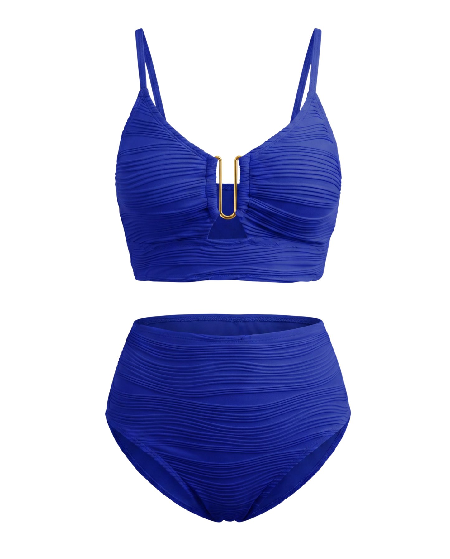 Bikini de encaje con aberturas