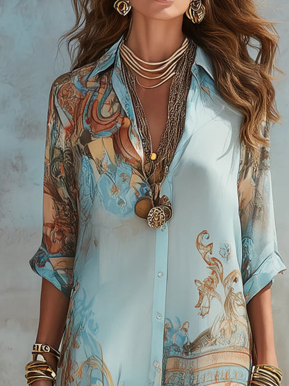 Mara | Elegante vestido de verano de corte fluido