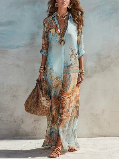 Mara | Elegante vestido de verano de corte fluido