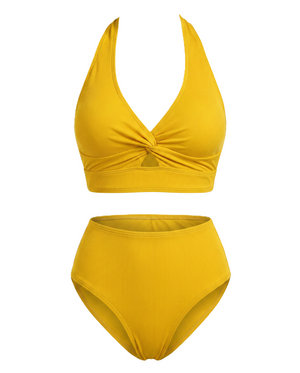 Bikini con Diseño Ondulado