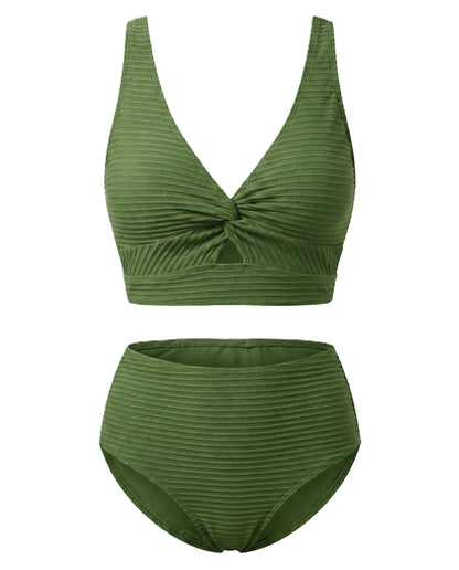 Bikini con Diseño Ondulado