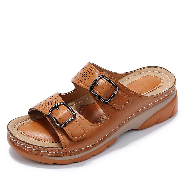 Sandalias Ortopédicas para Espolón Calcáneo, Pies Anchos y Artrosis