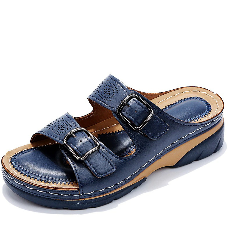 Sandalias Ortopédicas para Espolón Calcáneo, Pies Anchos y Artrosis