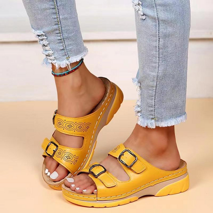 Sandalias Ortopédicas para Espolón Calcáneo, Pies Anchos y Artrosis