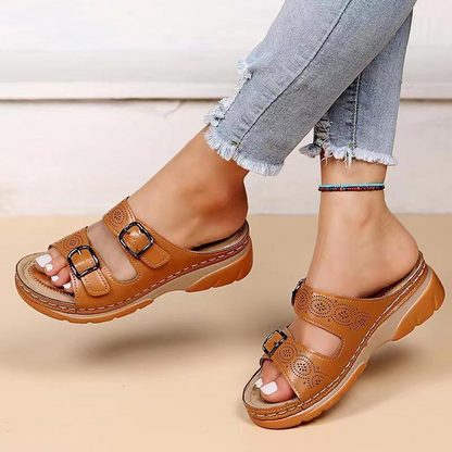 Sandalias Ortopédicas para Espolón Calcáneo, Pies Anchos y Artrosis