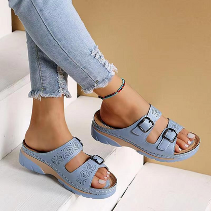 Sandalias Ortopédicas para Espolón Calcáneo, Pies Anchos y Artrosis