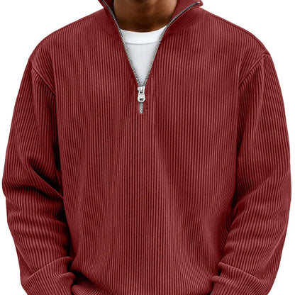 Carlos | Jersey de hombre con media cremallera
