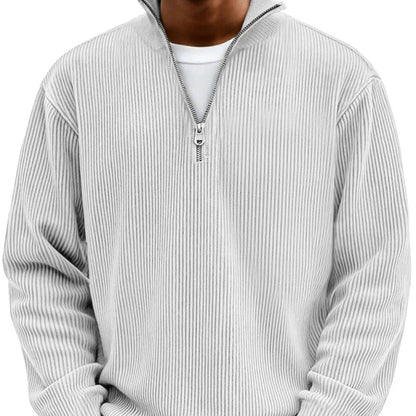 Carlos | Jersey de hombre con media cremallera