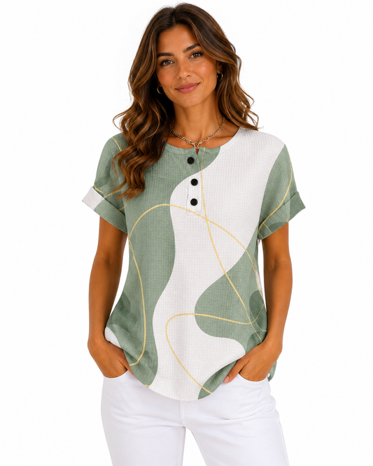 Blusa de Colores Combinados
