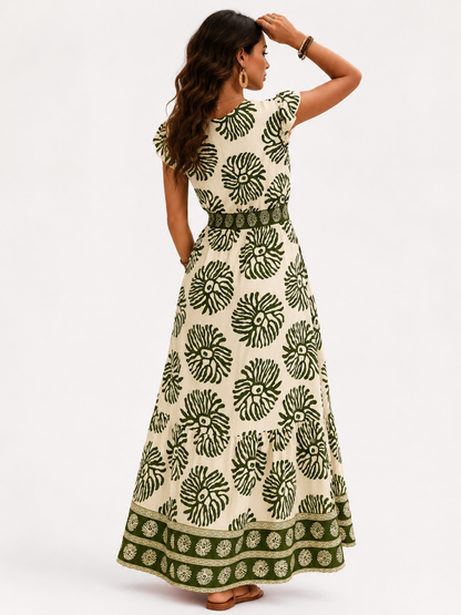 Bianca™ | Vestido Maxi Estampado