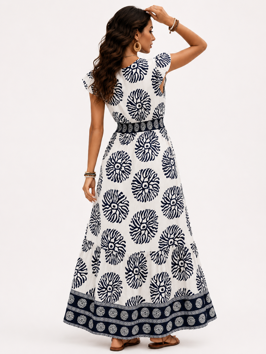 Bianca™ | Vestido Maxi Estampado