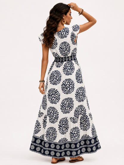 Bianca™ | Vestido Maxi Estampado