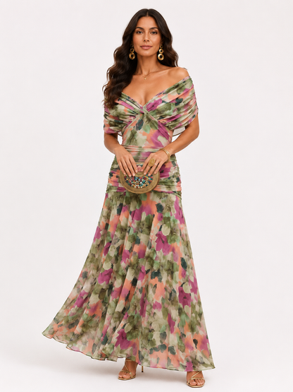 Daniela™ Vestido elegante colorido