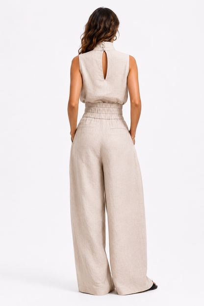 Celeste™ | Conjunto Minimalista de Lino