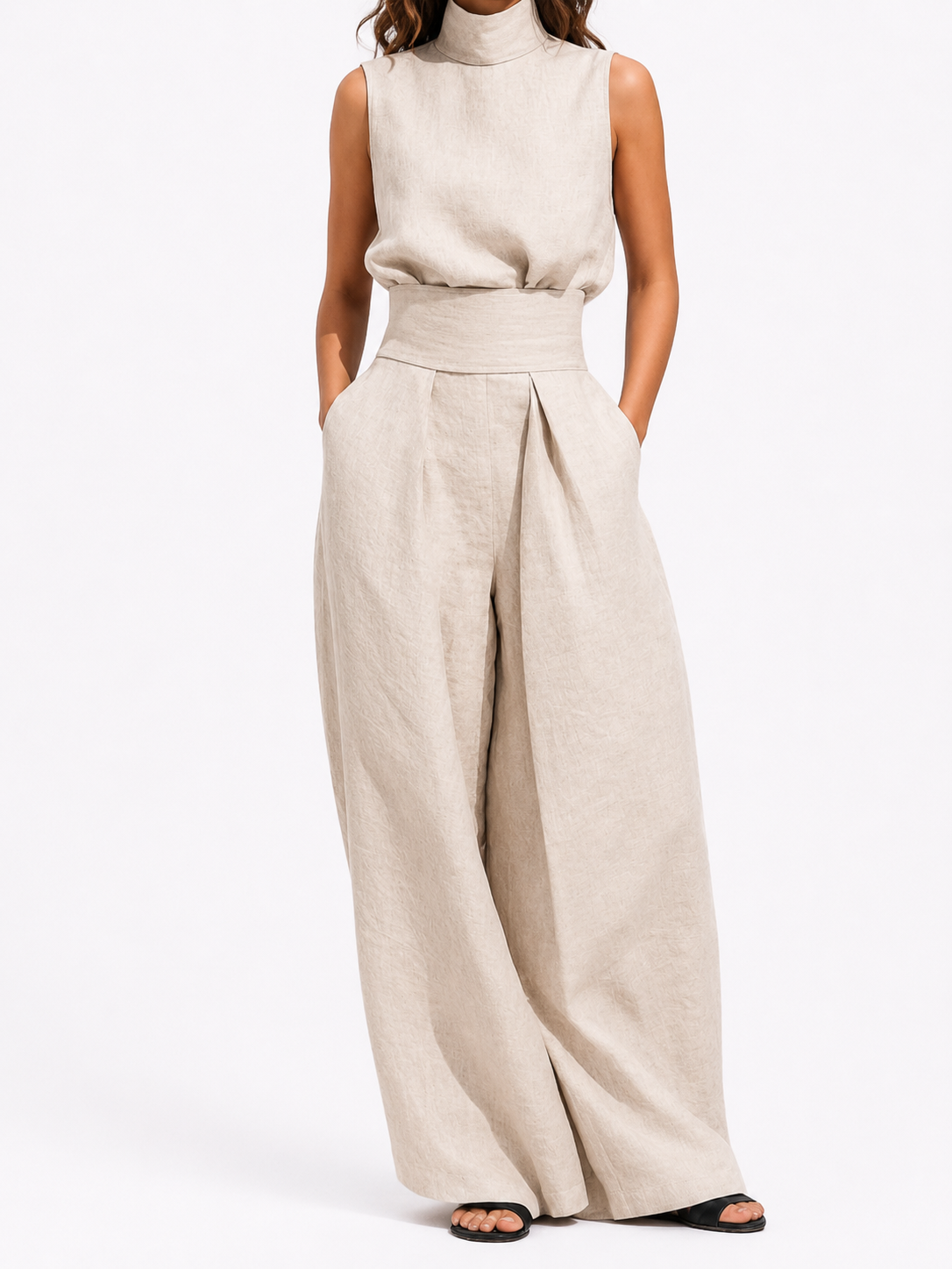 Celeste™ | Conjunto Minimalista de Lino