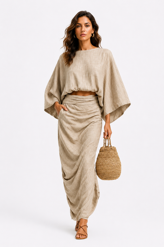 Julia™ | Elegante conjunto de dos piezas con falda