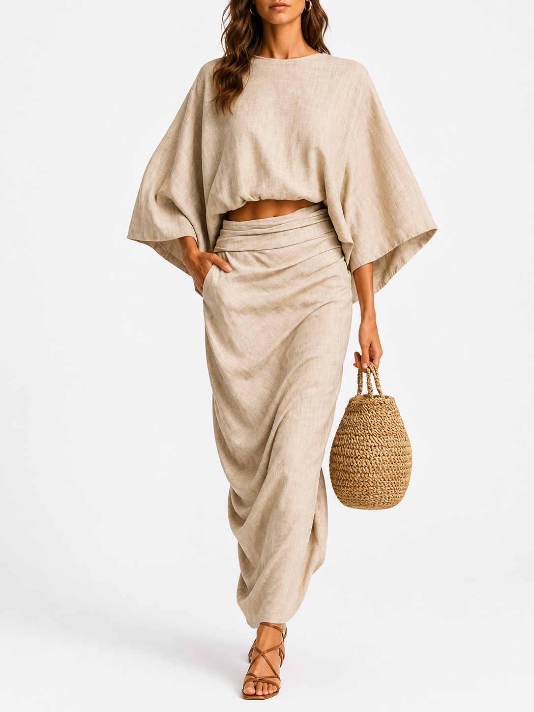 Julia™ | Elegante conjunto de dos piezas con falda