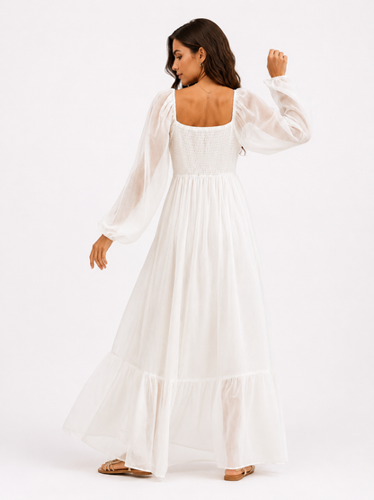 Amira™ | Vestido Maxi con Encaje
