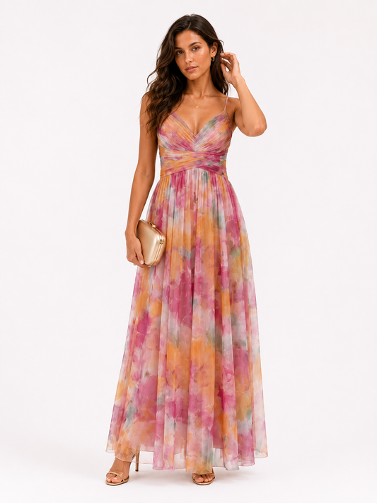 Isabel™ | Vestido Largo Cruzado Elegante