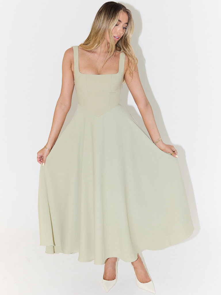 Claudia™ | Vestido de Caída Fluida