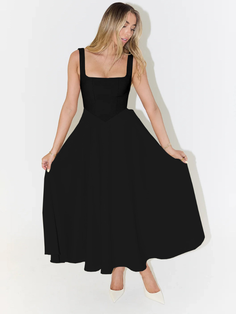 Claudia™ | Vestido de Caída Fluida