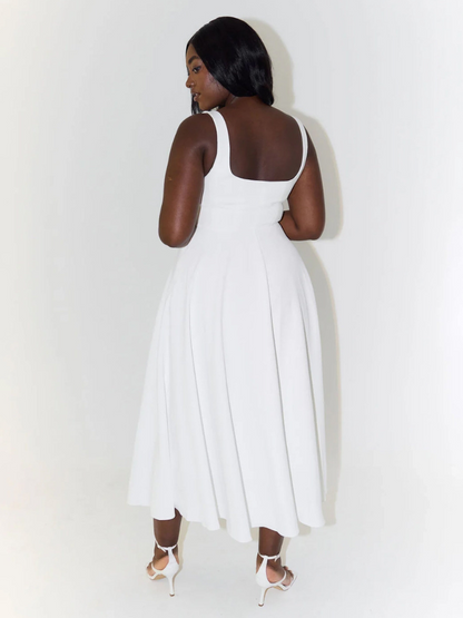 Claudia™ | Vestido de Caída Fluida