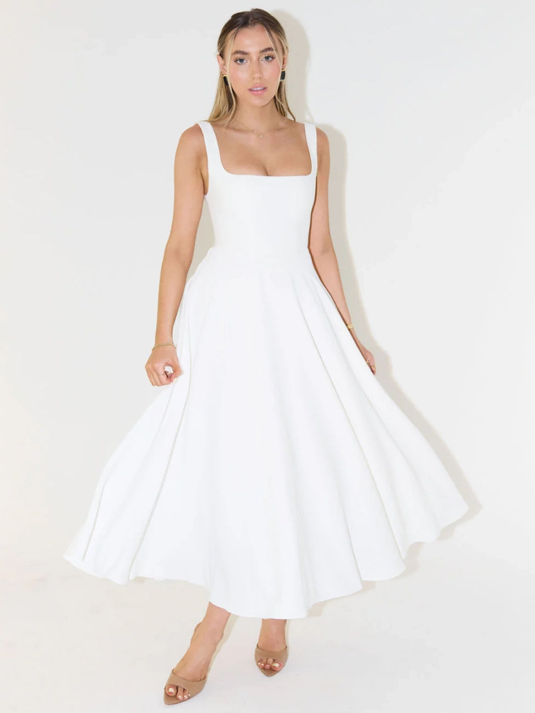 Claudia™ | Vestido de Caída Fluida