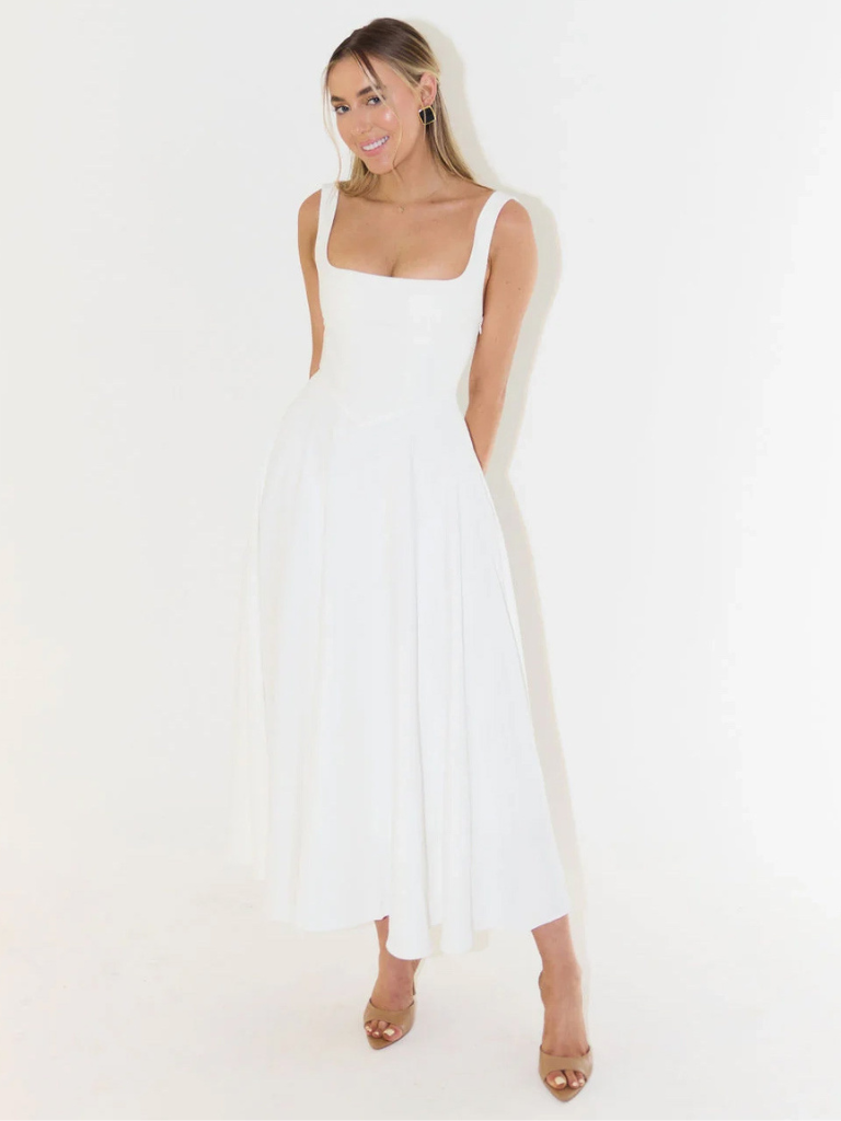 Claudia™ | Vestido de Caída Fluida