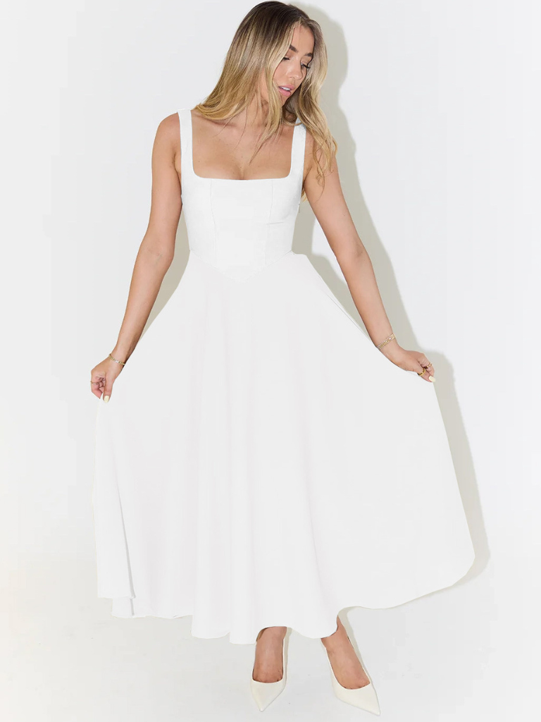 Claudia™ | Vestido de Caída Fluida