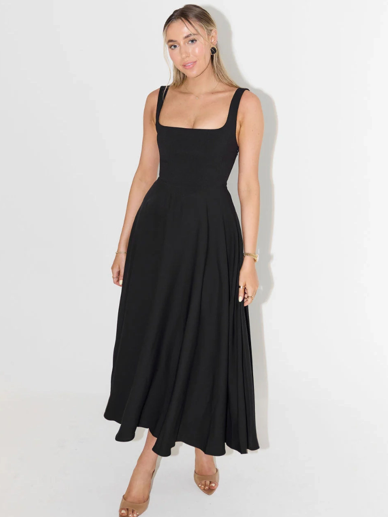 Claudia™ | Vestido de Caída Fluida