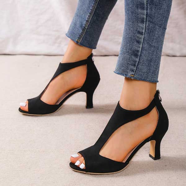 Violeta™  Sandalias Modernas con Tacón