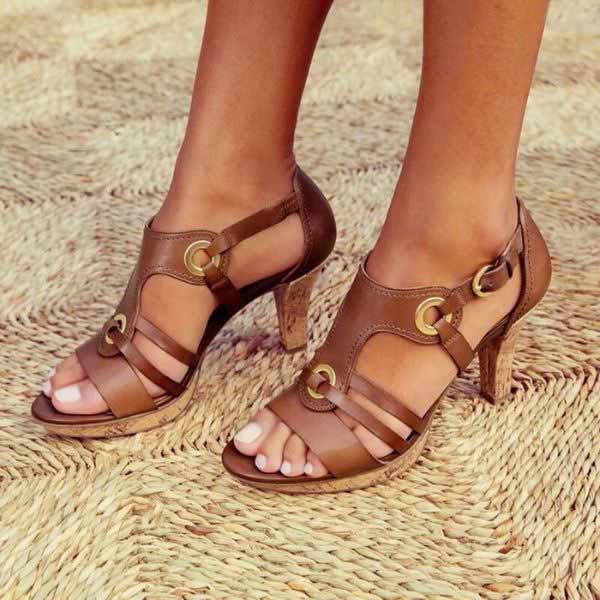 Alma™ Sandalias Retro Chic