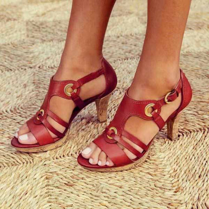 Alma™ Sandalias Retro Chic