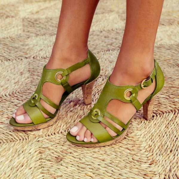 Alma™ Sandalias Retro Chic