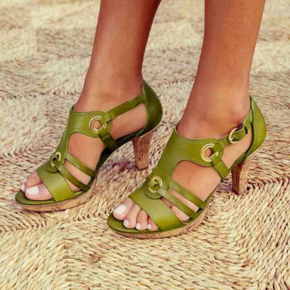 Alma™ Sandalias Retro Chic