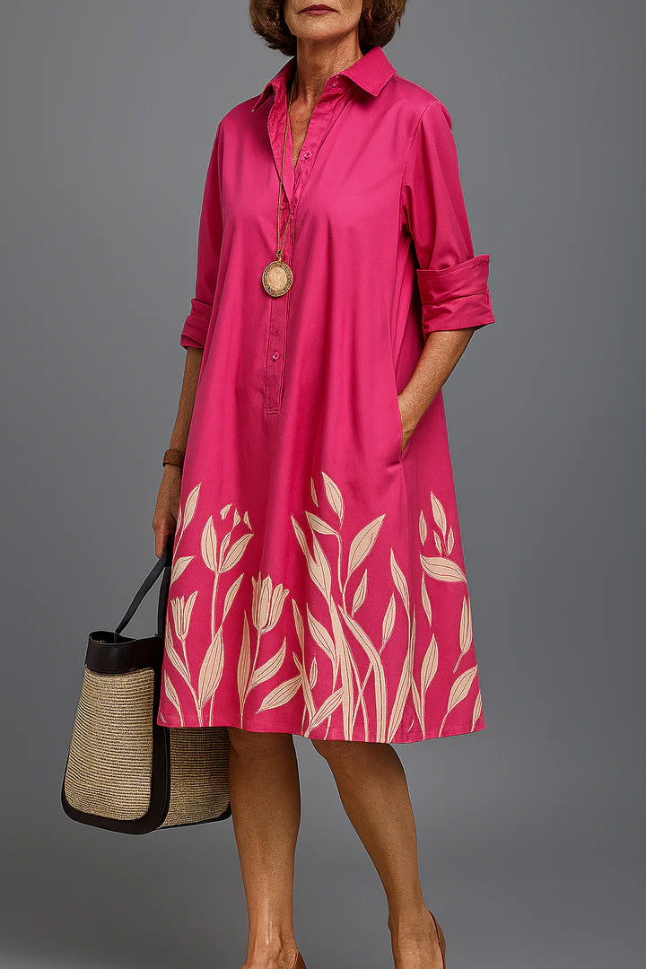 Gabriela | Vestido midi elegante y pulcro