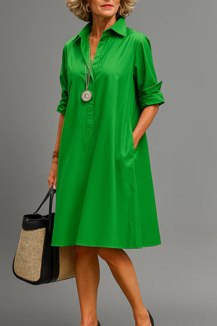 Vera | Vestido midi elegante y refinado