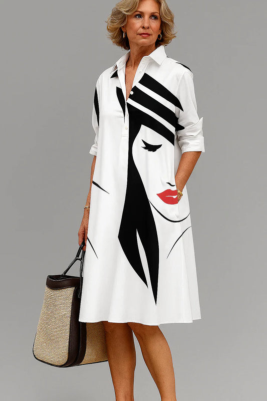 Blanca | Vestido Midi Elegante y Sofisticado