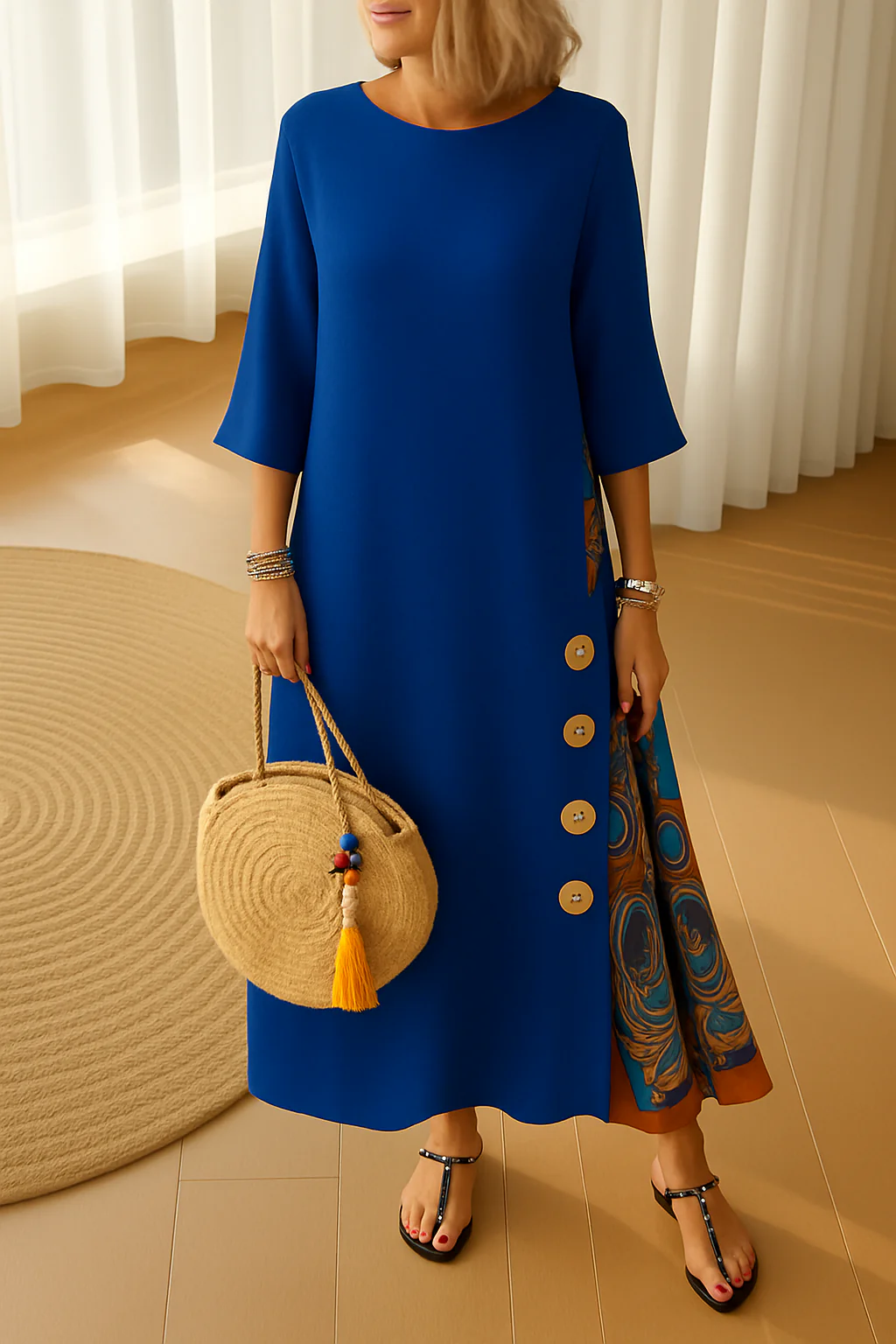 Adara™ | Vestido de Caída Natural