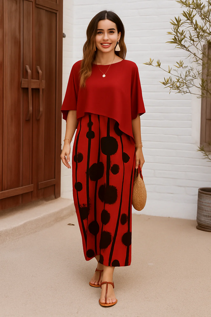 Naia™ | Conjunto de Estampado Sofisticado