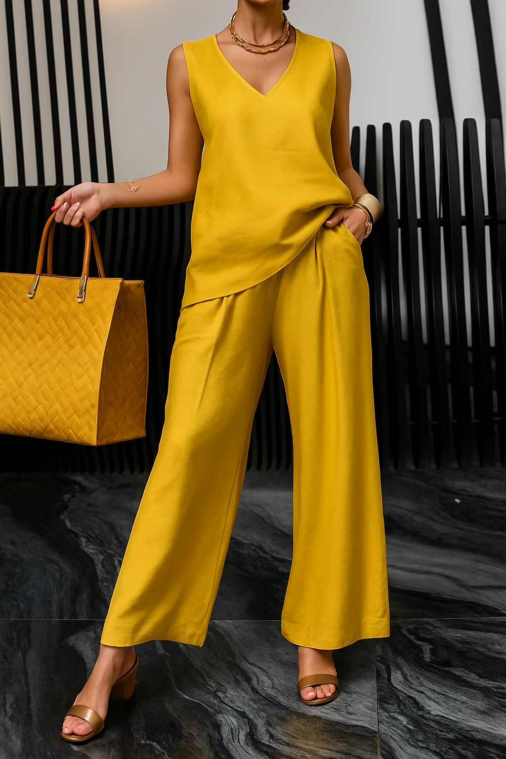 Selene™ | Conjunto Fluido de Lino