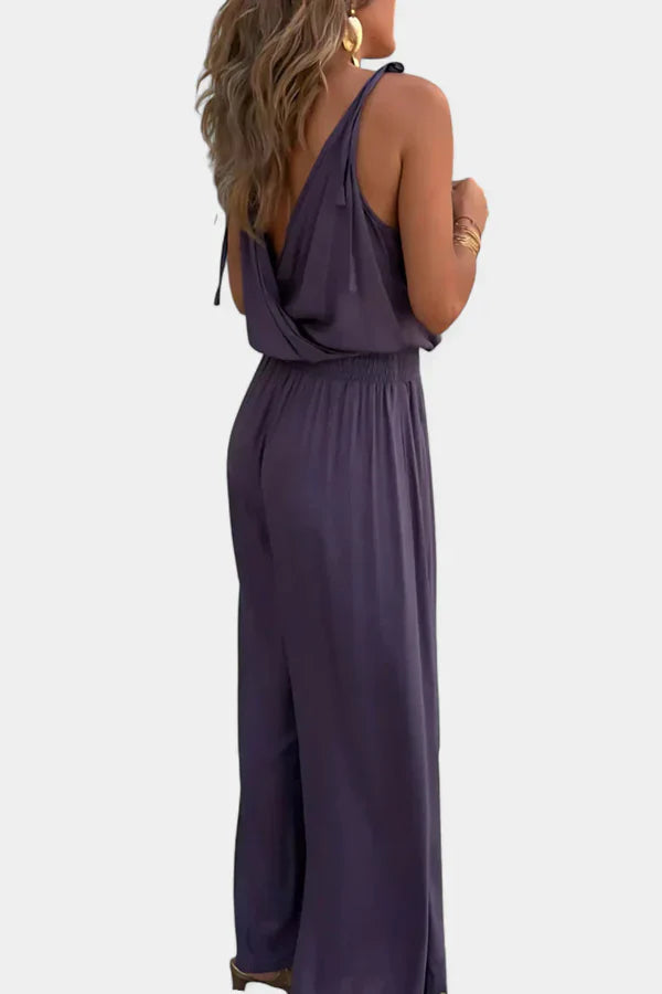 Claudia™ Mono Elegante con Detalles Dorados