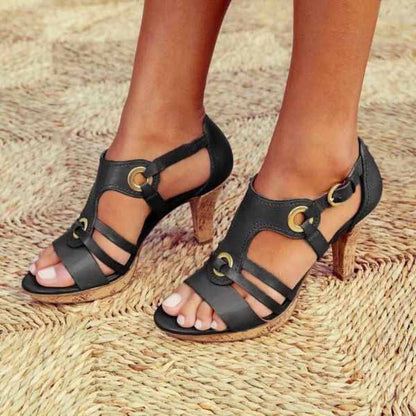 Alma™ Sandalias Retro Chic