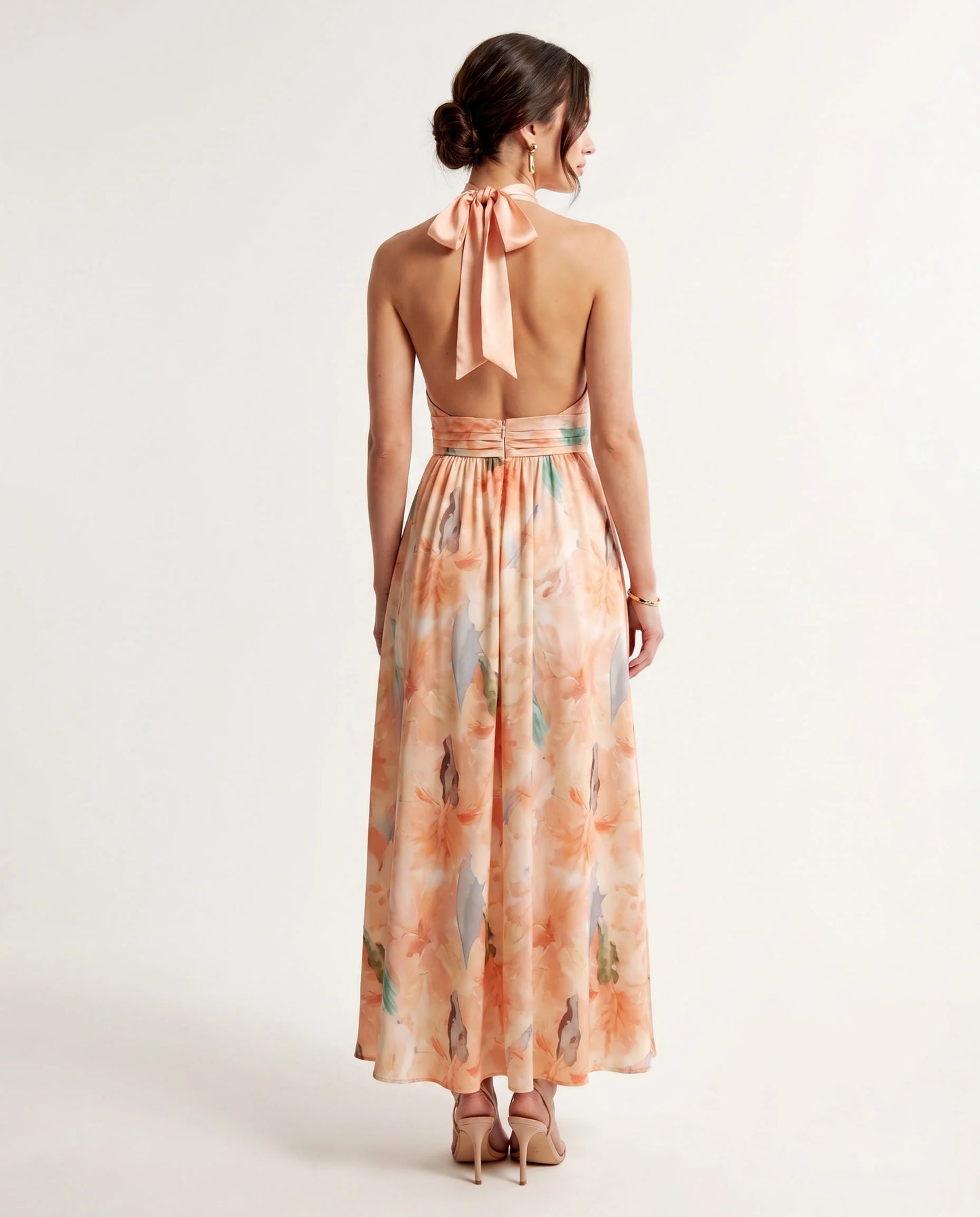 Vestido Largo Estampado