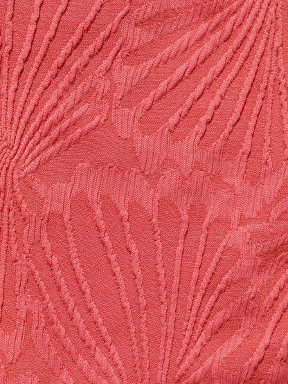 Bañador con Estampado Jacquard Cruzado